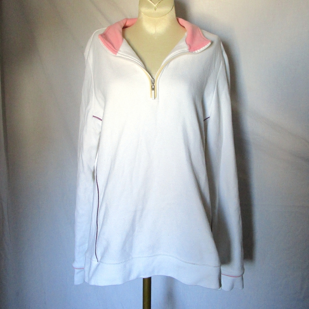 IZOD golf half zipper pullover sweater